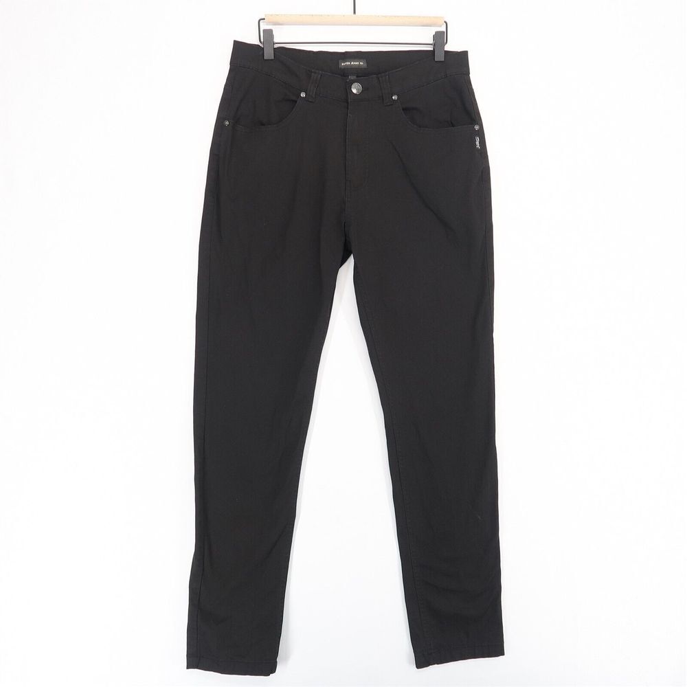 Silver Jeans Ashton Pants Mens 30‎ Black Stretch Twill 4 Pocket